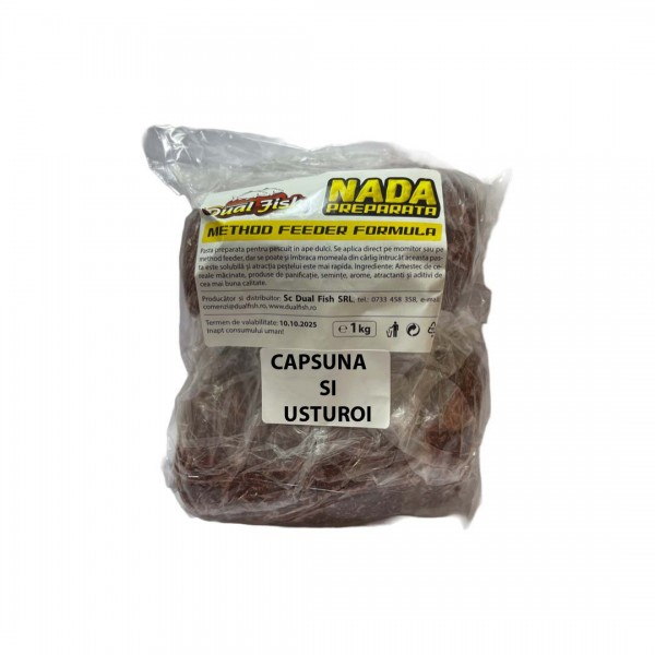 Nada Method Feeder Pastă – Căpșuni & Usturoi 1Kg [1]