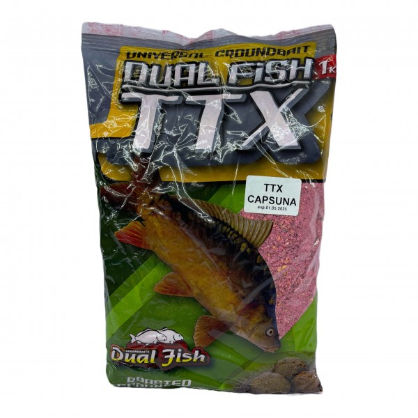 Nada TTX Căpșuni – Groundbait porumb 1Kg Dual Fish [1]