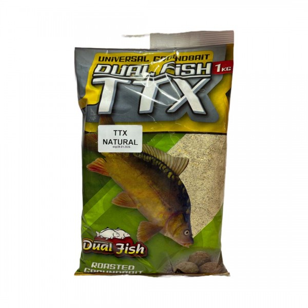 Nada TTX Natur – Groundbait porumb 1Kg Dual Fish [1]