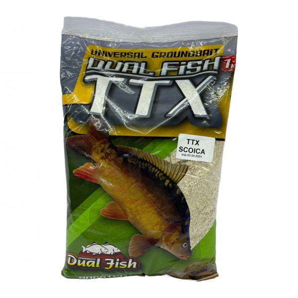 Nada TTX Scoică – Groundbait porumb 1Kg Dual Fish [1]