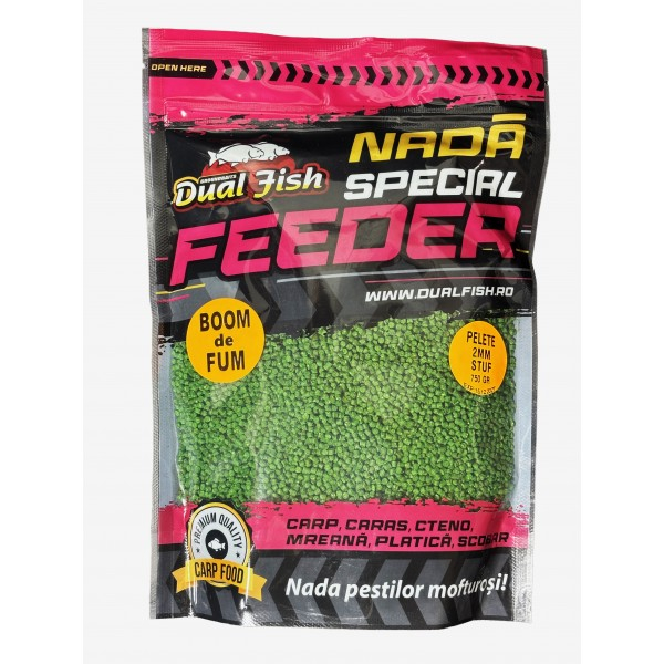 Pelete Boom Fum 2mm Stuf 750g Dual Fish [1]