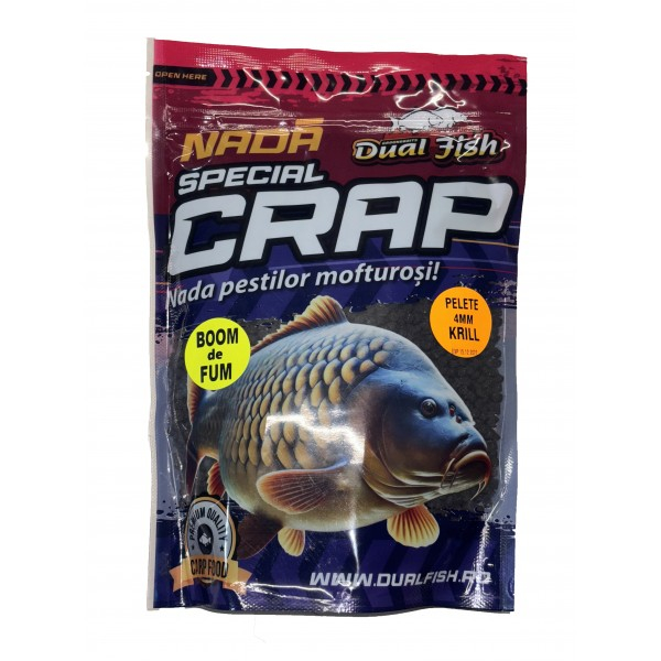Pelete Boom Fum 4mm Krill 750g Dual Fish [1]
