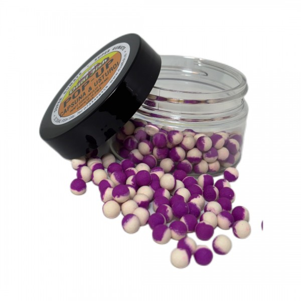 Pop-Up 8mm Căpșună & Usturoi – Dual Fish [1]