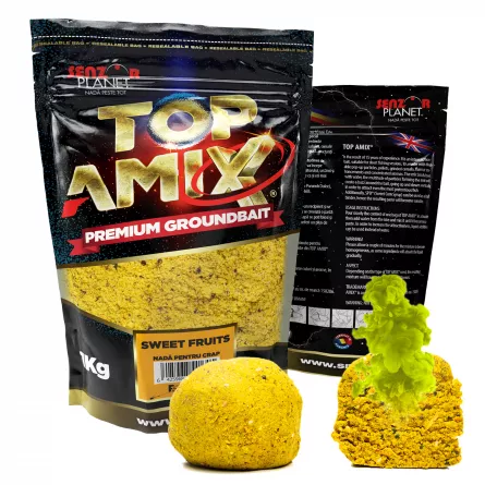 Top Amix Method Sweet Fruits 1kg – Nadă Fructată cu Proteine [1]