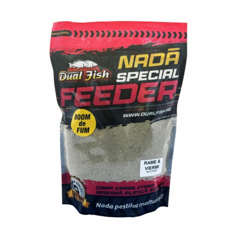 Produse - Boom de Fum Feeder Râme & Viermi – 1kg Dual Fish