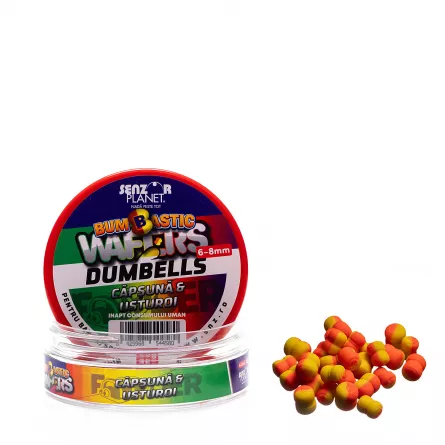 Produse - Bumbastic Wafters Căpșună & Usturoi 6–8mm – Arome intense, montare ușoară