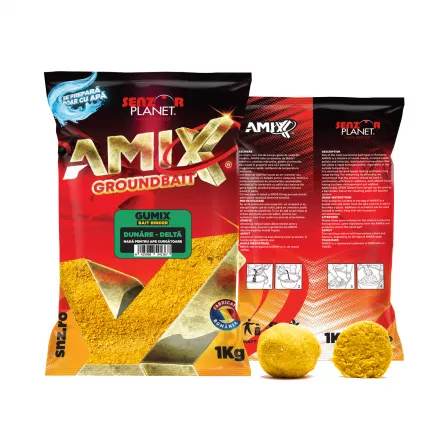 Produse - Gumix Dunăre – Delta 1kg – Nadă Tare cu Aromă Marină