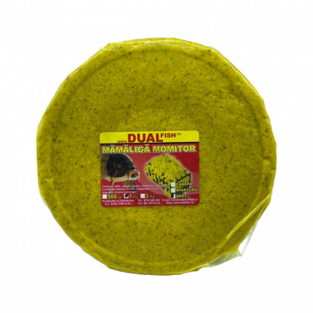 Produse - Mămăligă Momitor Șrot 1kg – Atractivitate ridicată Dual Fish
