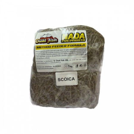 Produse - Nada Method Feeder Pastă – Scoică 1Kg Dual Fish