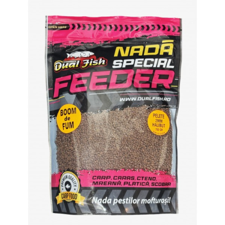 Produse - Pelete Boom Fum 2mm Halibut 750g Dual Fish