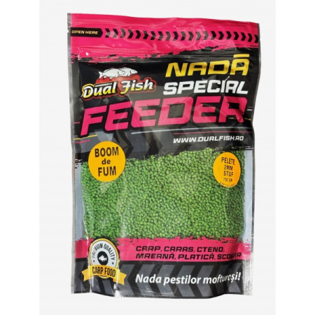 Produse - Pelete Boom Fum 2mm Stuf 750g Dual Fish