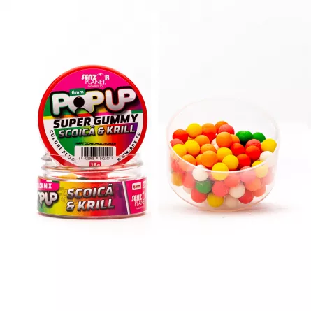 Produse - Pop-Up Scoică & Krill 6mm – Momeală Proteinică Feeder