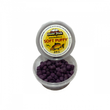 Produse - Puffy Soft Krill Mov 50g – Momeală Flotantă pentru Crap