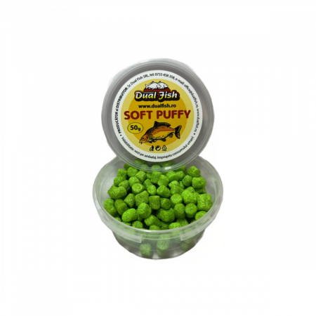 Produse - Puffy Soft Mini Anason Verde 50g – Dual Fish