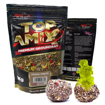 Produse - TOP AMIX 1kg – Nadă activă cu făină de pește