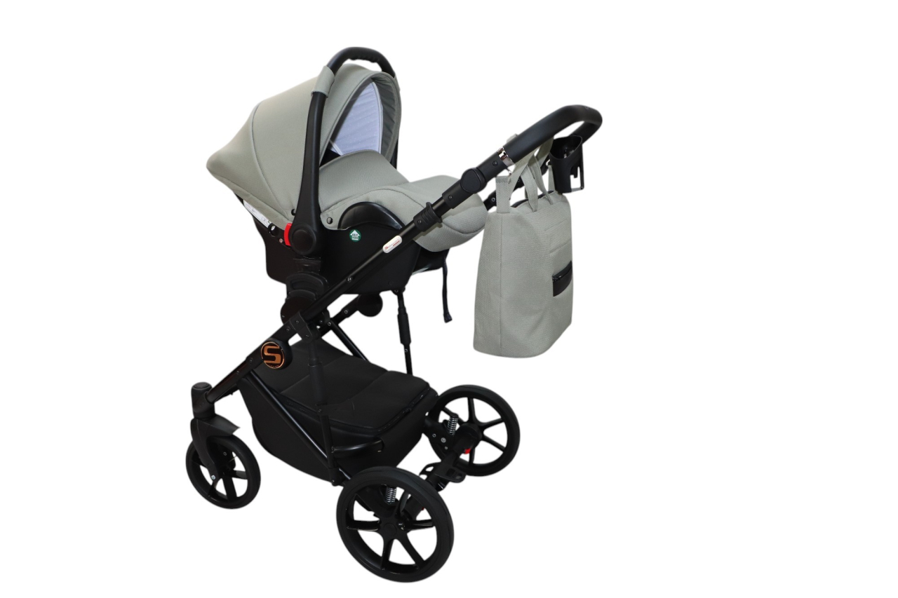Cărucior 4 în 1 Sojan Stilo Standard Gri Taupe [8]