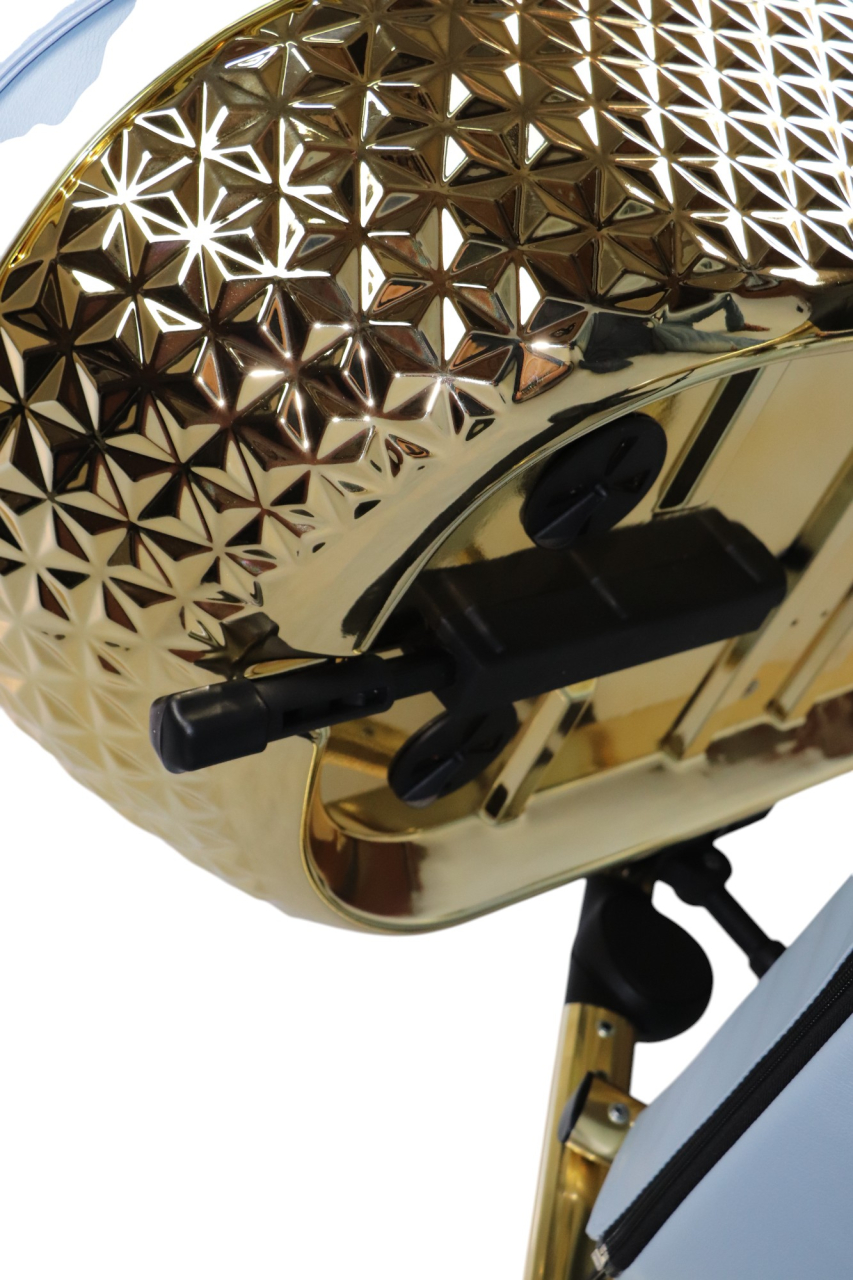 Cărucior 4 în 1 Sojan Happy Exclusive Negru cu Detalii Aurii [57]