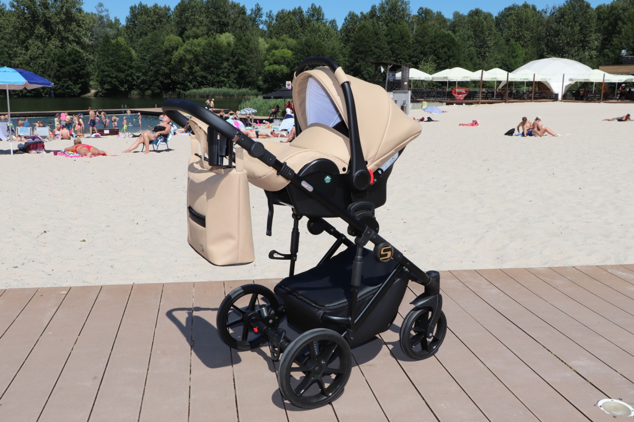 Cărucior 4 în 1 Sojan Stilo Standard Bej Camel [13]