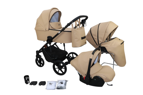 Cărucior 4 în 1 Sojan Stilo Standard Bej Camel [8]