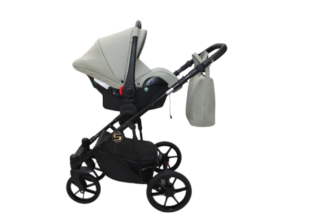 Cărucior 4 în 1 Sojan Stilo Standard Gri Taupe [6]