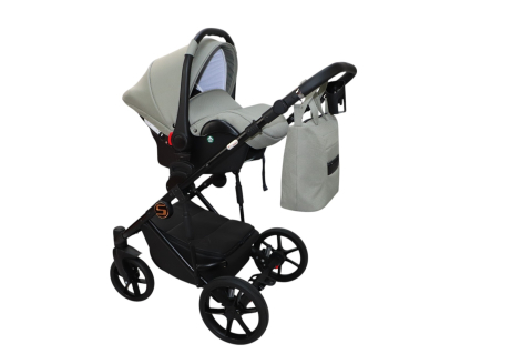 Cărucior 4 în 1 Sojan Stilo Standard Gri Taupe [7]