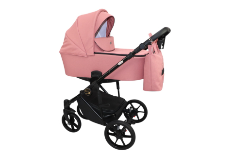 Cărucior 4 în 1 Sojan Stilo Standard Roz Coral [1]