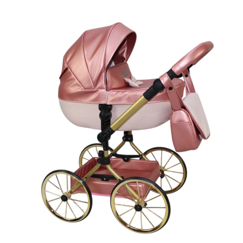 Cărucior pentru Păpuși Sojan Princessa Roz Rose Gold [1]