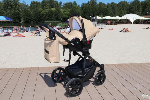 Cărucior 4 în 1 Sojan Stilo Standard Bej Camel [12]