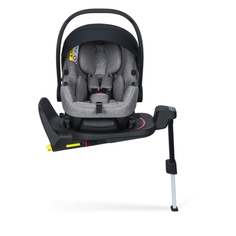 Scaune auto și baze ISOFIX - Pachet Scaun Auto Avionaut Cosmo Smart + Bază ISOFIX Rotativă IQ Orbit – Gri