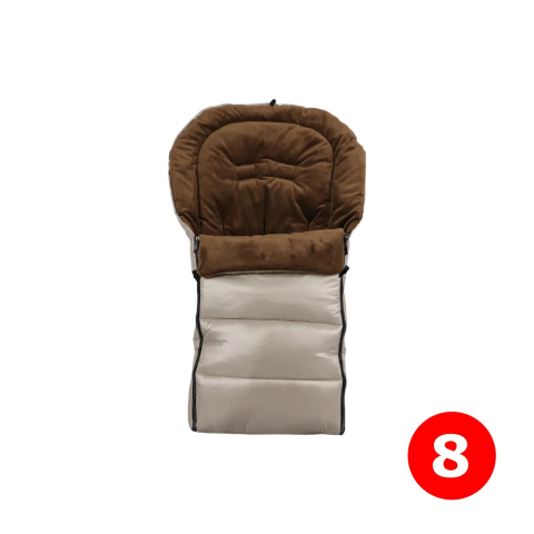 Accesorii pentru cărucior - Sac de Iarnă pentru Cărucior Sojan Sleep Maro și Crem