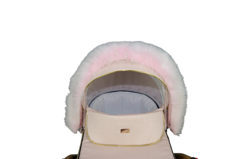 Vulpiță Decorativă pentru Copertina Căruciorului – Roz [2]