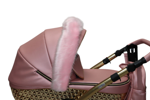 Accesorii pentru cărucior - Vulpiță Decorativă pentru Copertina Căruciorului – Roz