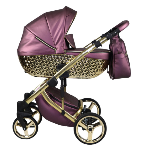 Sojan Happy Exclusive Bordo cu Detalii Aurii