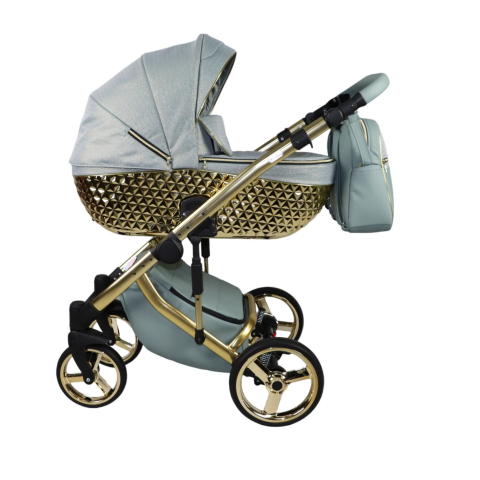 Sojan Happy Exclusive Verde Salvie cu Detalii Aurii