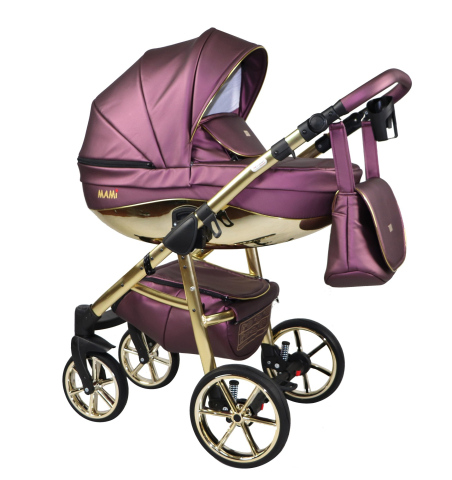 Sojan Mami Exclusive Bordo cu Detalii Rose Gold