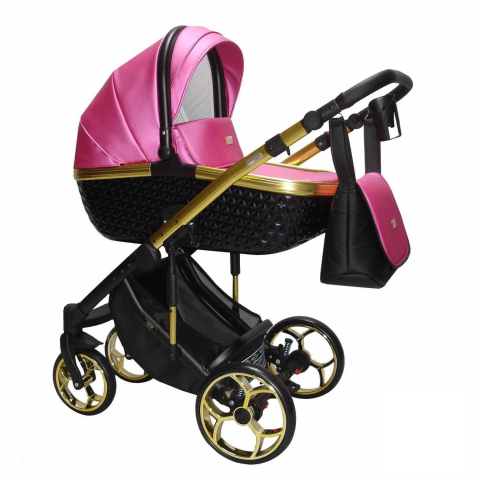 Sojan Xsara Standard Roz Fucsia cu Detalii Aurii