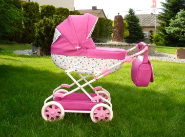 Cărucior pentru Păpuși Sojan Lala Fucsia [15]