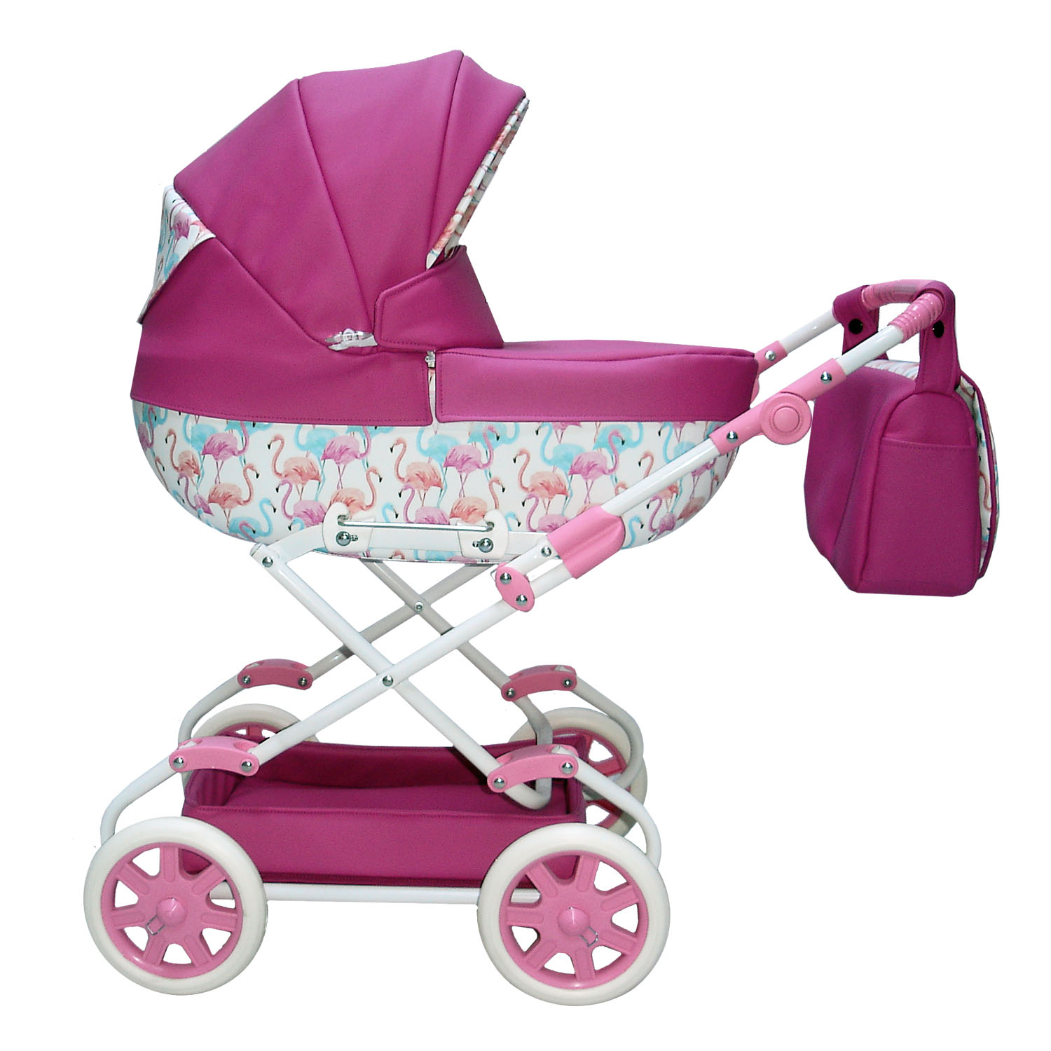 Cărucior pentru Păpuși Sojan Lala Fucsia [6]