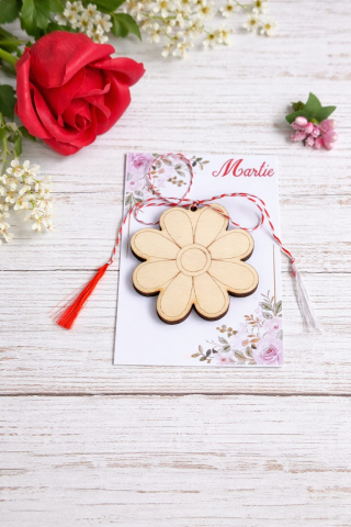 Cadouri Personalizate - Mărțișor ”Floare”