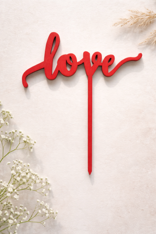 Cadouri Personalizate - Topper „LOVE”