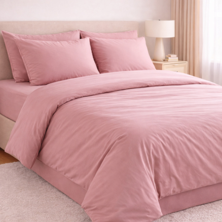 Set Lenjerie de Pat din Microfibră Satinată – Fină, Elegantă și Ușor de Întreținut [3]