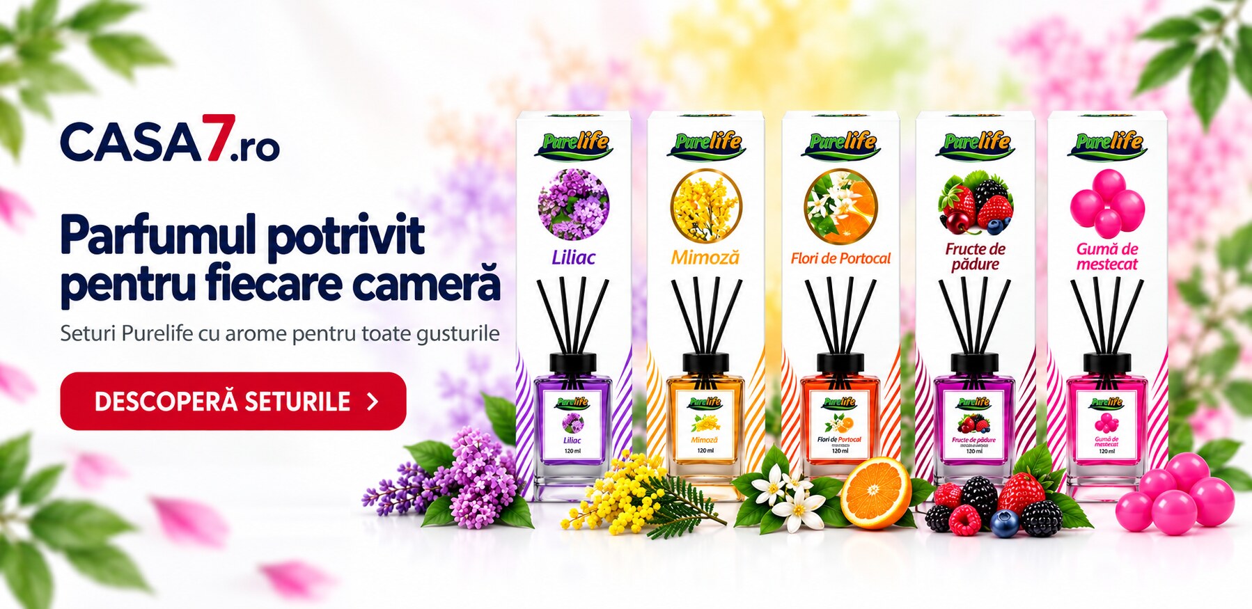 Seturi de odorizante Purelife