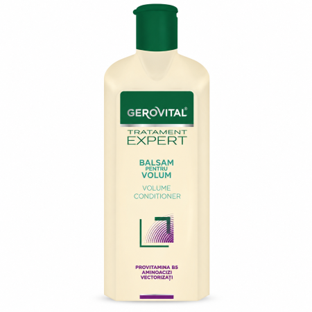 Balsamuri de păr - Balsam pentru volum Gerovital Tratament Expert, cu Provitamina B5 și aminoacizi, 250 ml