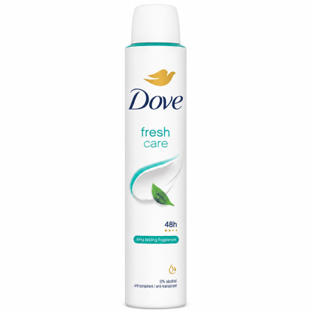 Deodorante - Dove Deodorant Antiperspirant Spray Proaspăt pentru Femei, Protecție 48h, 150 ml