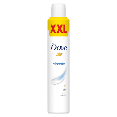 Îngrijire personală - Antiperspirant spray Dove Classic, protecție 48H, 300 ml