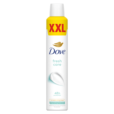 Îngrijire personală - Antiperspirant spray Dove Fresh Care, protecție 48H, fără alcool, 300 ml