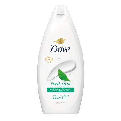 Geluri de duș - Gel de duș Dove Fresh Care, 450 ml
