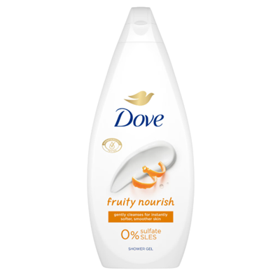 Geluri de duș - Gel de duș Dove Fruity Nourish, 720 ml