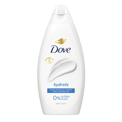 Geluri de duș - Gel de duș Dove Hydrate, 450 ml