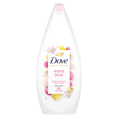 Geluri de duș - Gel de duș Dove Sweet Treat Limited Edition, 720 ml